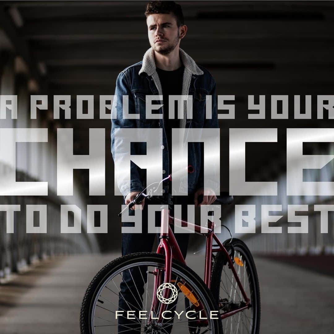 FEELCYCLE (フィールサイクル) さんのインスタグラム写真 - (FEELCYCLE (フィールサイクル) Instagram)「. A problem is your chance to do your best. . -困難こそ、ベストを尽くせるチャンスだ。- . #feelcycle #フィールサイクル #feel #cycle #mylife #morebrilliant #itsstyle #notfitness #暗闇フィットネス #バイクエクササイズ #フィットネス #ジム #45分で約800kcal消費 #滝汗 #ダイエット #デトックス #美肌 #美脚 #腹筋 #ストレス解消 #リラックス #集中 #マインドフルネス #音楽とひとつになる #格言 #名言 #人生 #輝く #ポジティブ」3月2日 6時09分 - feelcycle_official