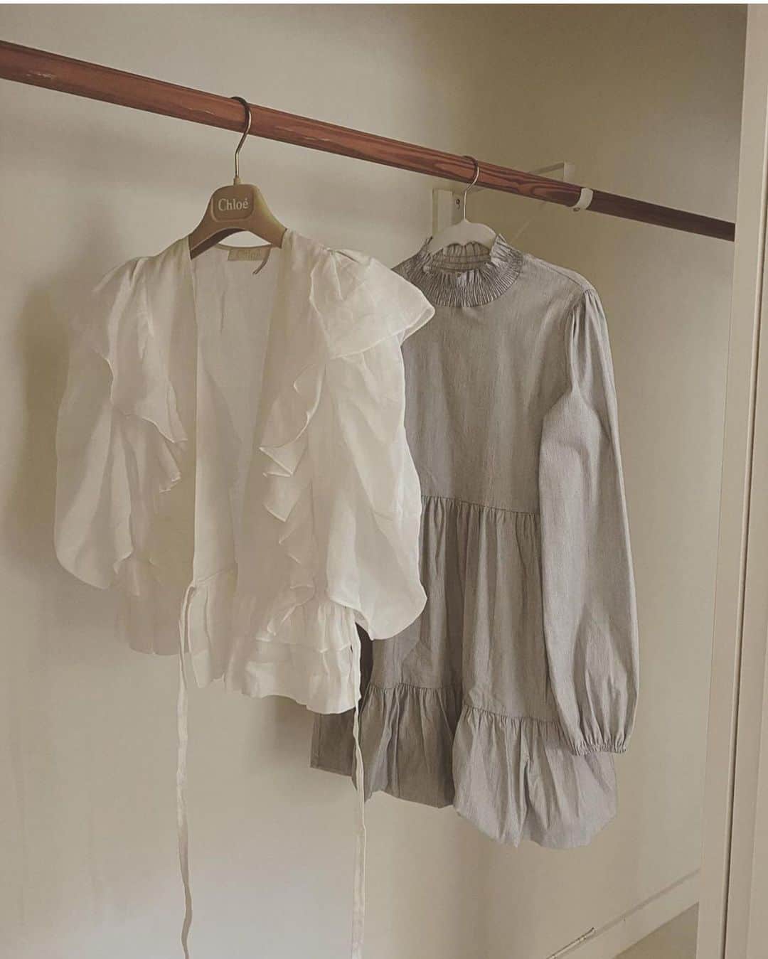 梨花 さんのインスタグラム写真 - (梨花 Instagram)「First decorated in a new closet @chloe  @zara」3月2日 9時37分 - rinchan521