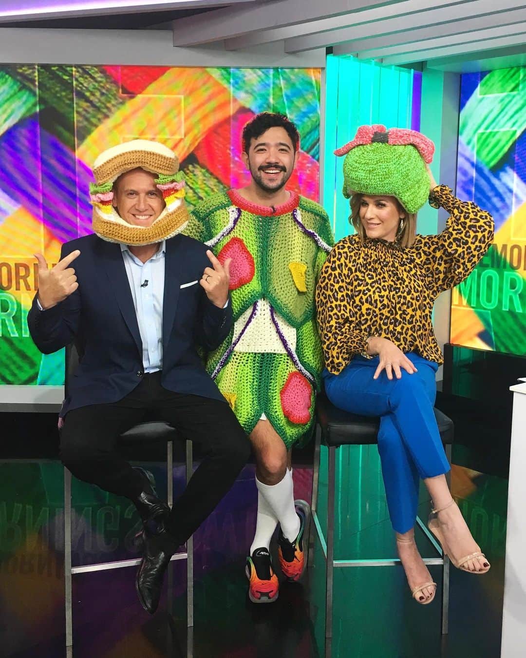 Phil Fergusonのインスタグラム：「Closing out my @sydneymardigras popping into @morningshowon7 before going home!  Thanks everyone I saw and met this weekend, was definitely different to the last 5 years but now I’m sad to go home!  Also thanks to the crew @Instagram for having me up and on the float once again, really appreciate it!  Hope you’re all well!」