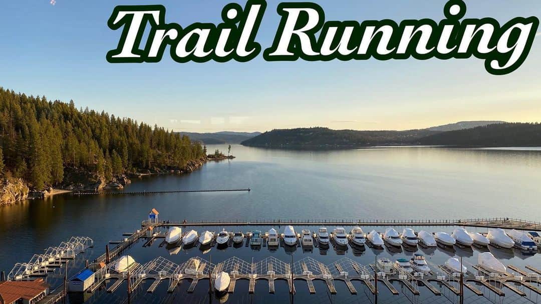 ジェイコブ・ダルトンのインスタグラム：「Had an amazing time in Coeur d’Alene at the great west gym fest. Also snuck in some running while I was there! It’s beautiful there! • Video going up for Patreon members tomorrow and everyone else Wednesday !  This is the schedule I am going to try and keep consistent so you guys know when new videos come out 🤘🏼 #onethousandhobbies #trailrunning」