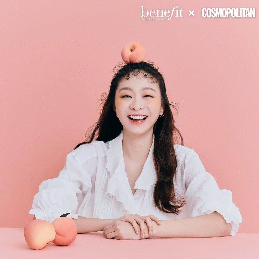 キム・ダミさんのインスタグラム写真 - (キム・ダミInstagram)「benefit x COSMOPOLITAN」3月2日 11時33分 - d_a___m_i