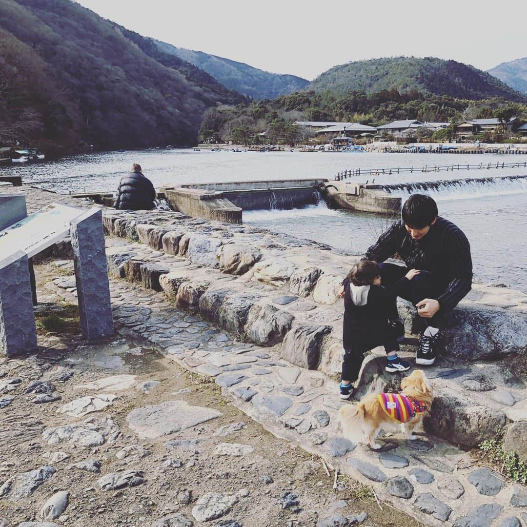 岡田優介のインスタグラム：「Favorite place in Kyoto😊  #京都のいいところ紹介 #嵐山 #そうだ京都行こう #kyoto #kyotojapan #arashiyama」