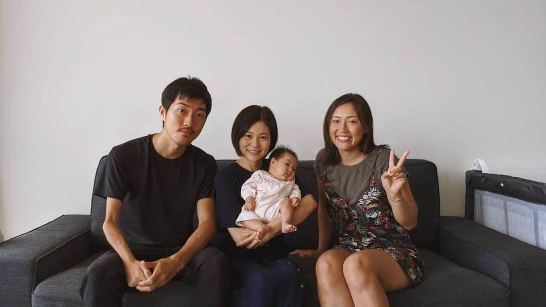 のインスタグラム：「今日のオフは、とっても素敵な芦田さんファミリーのご自宅にお邪魔しました👨‍👩‍👧💓﻿﻿ ﻿﻿ お父さんはなんとリオのパラリンピック、男子リレー400mメダリスト！2020年パラリンピック、まずは選考会、これから大注目です！皆さんも是非応援してください😊👍﻿﻿ ﻿﻿ ２ヶ月の生まれたてベイビーは堪らなく可愛かったです🤭💕﻿﻿ ﻿ ﻿  Today I've visited friend's family home in Sydney😊 Dad of this sweet baby is a medalist of Rio Paralympic 2016!! and now on the way to take 2020 Tokyo Paralympic spot with a big support from his lovely family! Everybody, wish him and his family all the best with me 😉﻿ ﻿ ﻿﻿ #dayoff#friendsfamily#sydney#reunion#mondayfunday#bestoftheday#yamaha#yamahafamily#athlete」