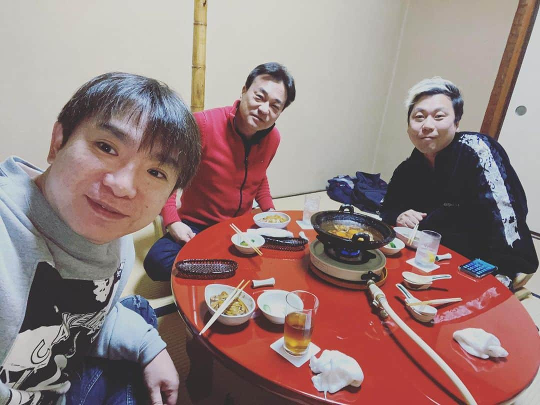 濱口優さんのインスタグラム写真 - (濱口優Instagram)「#名古屋 #味噌鍋 #北野誠　さん #DAIS さん」3月2日 17時21分 - hamaguchi_masaru