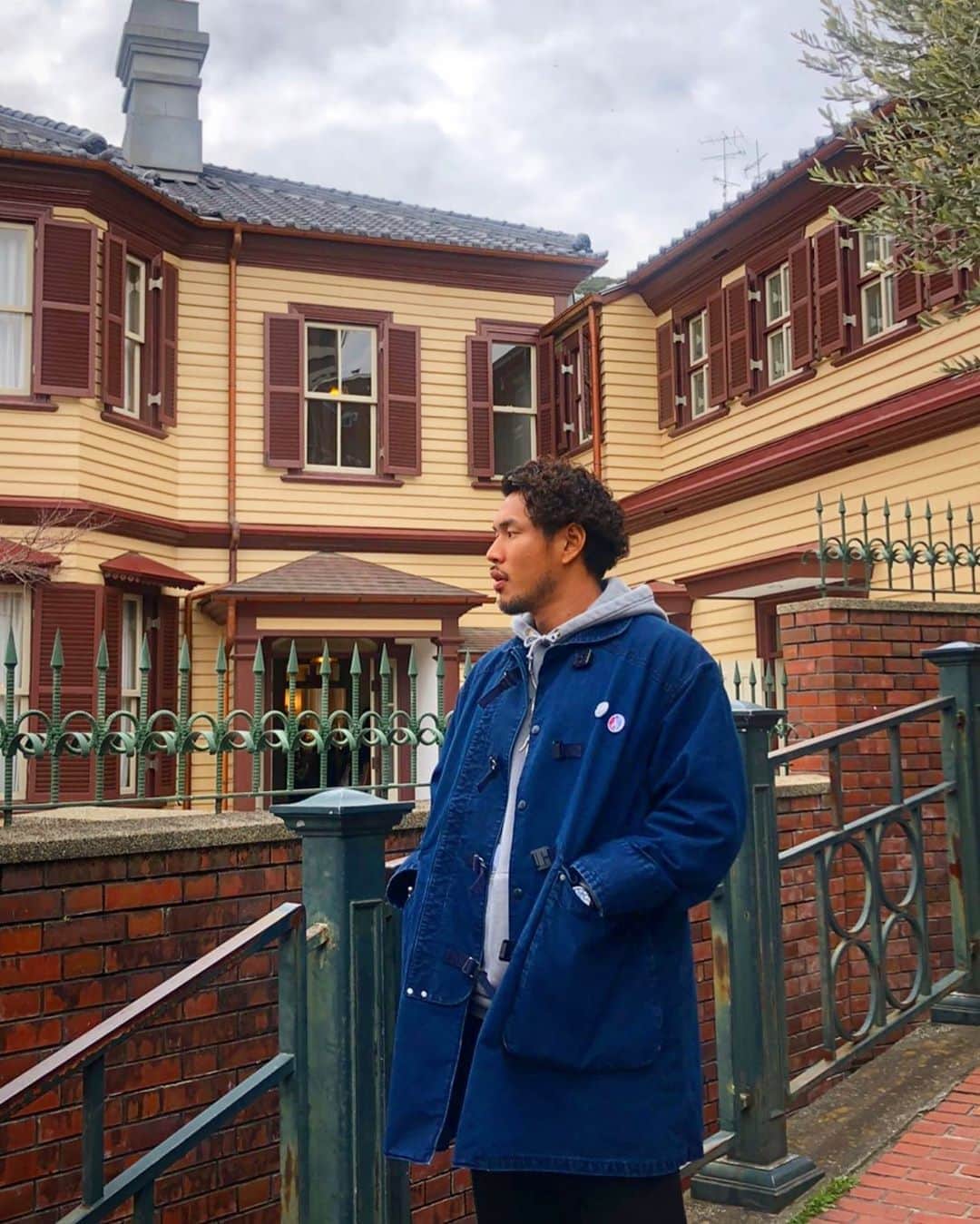 山中亮平のインスタグラム：「KOBE✌️ #kobe #neighborhood #wtaps」
