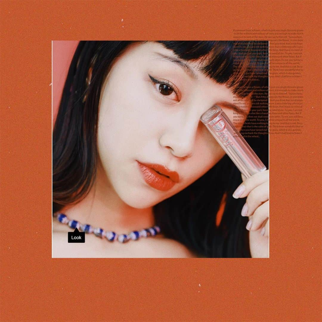 る鹿さんのインスタグラム写真 - (る鹿Instagram)「一足先💄 #アディクトハロシャイン」3月2日 19時53分 - luluxinggg