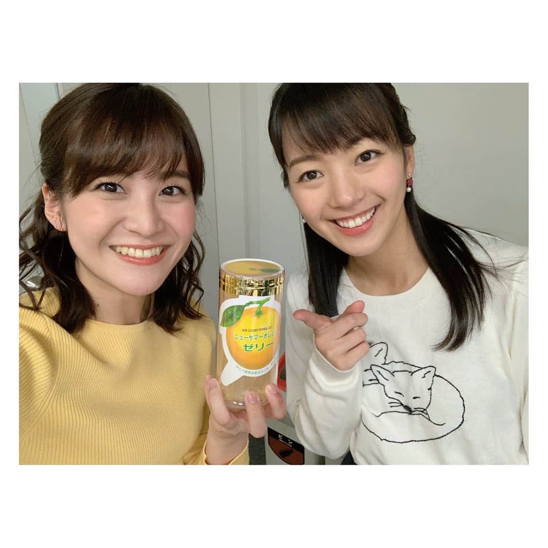 林美桜さんのインスタグラム写真 林美桜instagram 先日 紀さんからもらいました いつもどんな時も優しい紀さんに会うと 絶対に元気になれるんです 毎日紀さんを探しながら社内を歩いてます 笑 今週もがんばりましょー スーパーjチャンネル 3