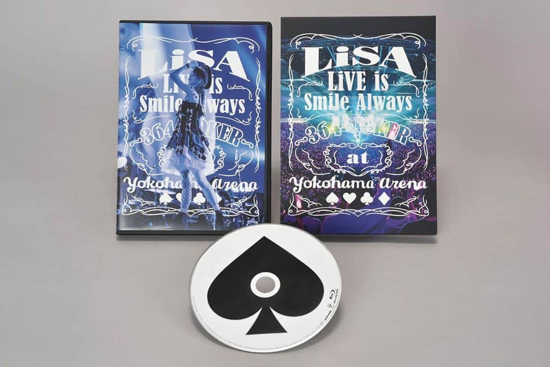 LiSAさんのインスタグラム写真 - (LiSAInstagram)「今週水曜日、3月4日、ライブBD&DVD LiSA 「LiVE is Smile Always～364+JOKER～ at YOKOHAMA ARENA」が発売です☻ 平成最後の横浜アリーナへ、令和でダイブしてねっ☻♡ #364JOKER 一日だって無くてよかった日なんてないんだ。合言葉は？ 【HP】lxixsxa.com/sp/ #ってことは明日はフラゲ日　 #❤️ #♠️ #♦️#♣️ #💀」3月3日 0時03分 - xlisa_olivex