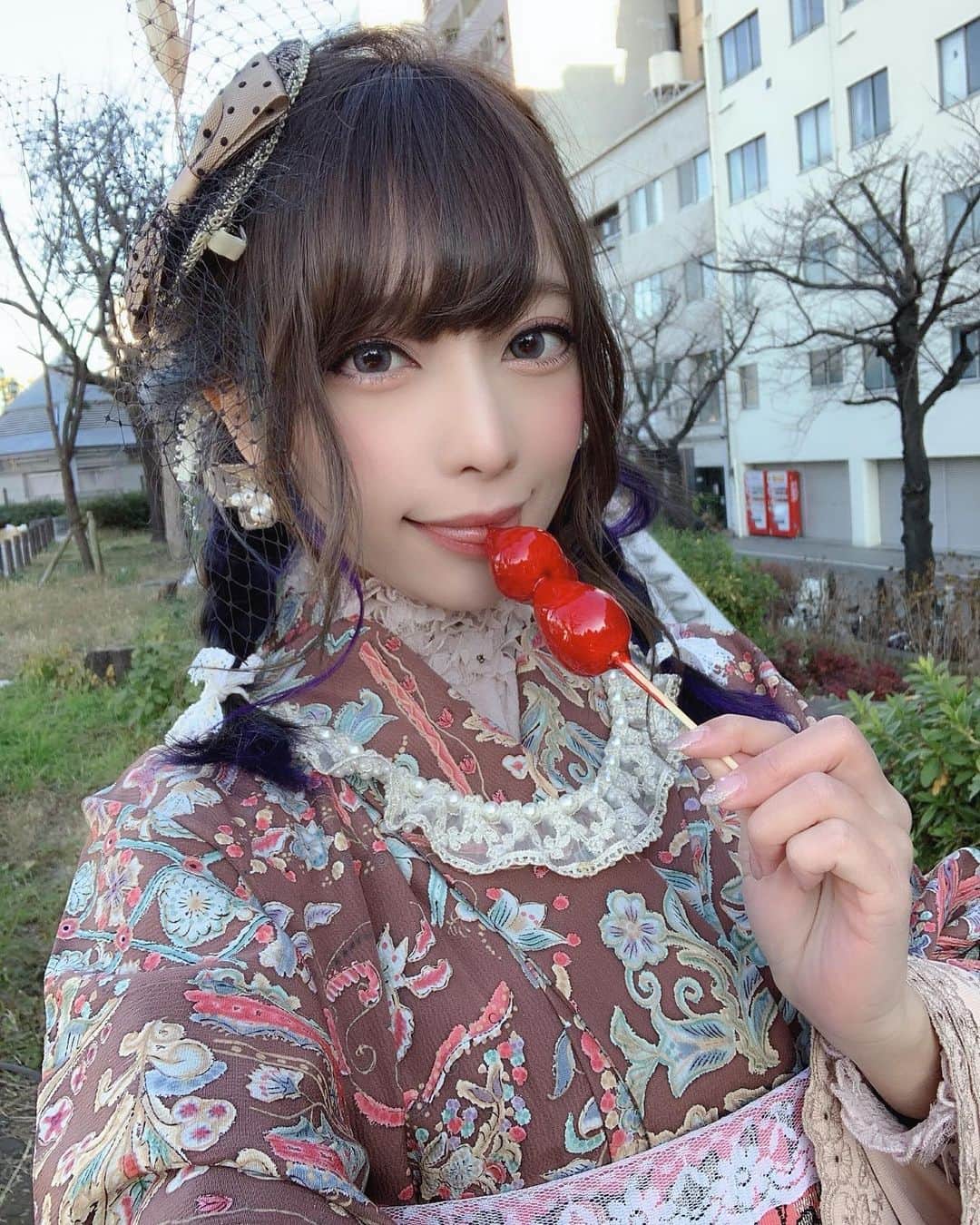 宮本彩希さんのインスタグラム写真 - (宮本彩希Instagram)「👘👜👡🍂👒 #kimono #retro #japanesegirl #portrait #selfie」3月3日 0時12分 - sakimi_cos
