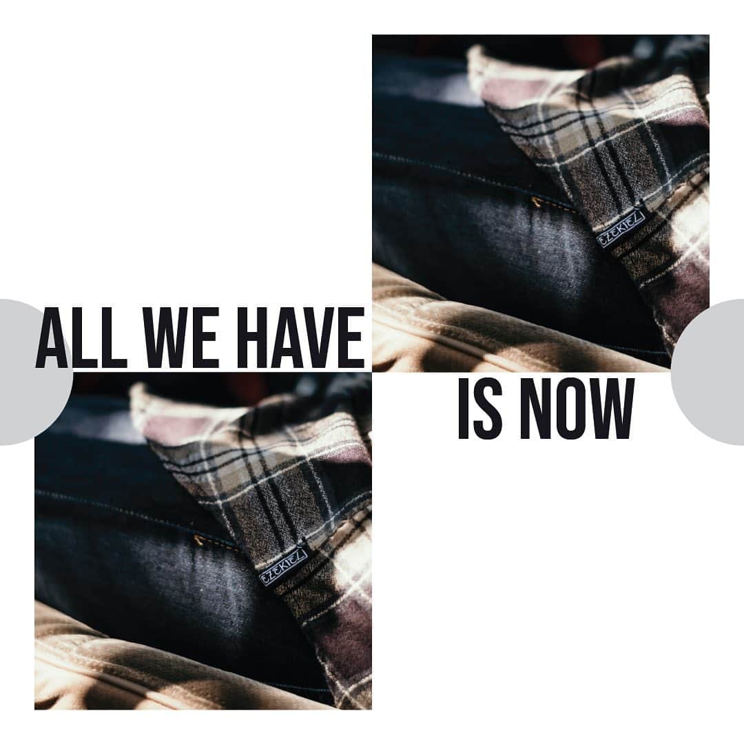 エゼキエルのインスタグラム：「All we have is ... 〰️」
