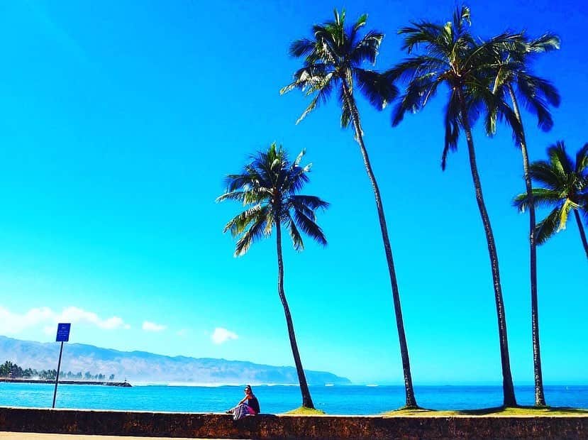 大山恵理乃さんのインスタグラム写真 - (大山恵理乃Instagram)「#ハワイ #オアフ島﻿ #ハレイワビーチ﻿ ﻿ ﻿ ﻿ 道を間違えて、﻿ 思いがけず自然に辿り着いた。 立ち寄る予定ではなかったその場所は、﻿ ﻿立ち寄るべくな場所だった。 ﻿ ﻿ ﻿ 遠回りしてしまった、、と嘆いた瞬間、見えてきた景色は、 その思いを覆すほど美しく。 ﻿ ﻿ ﻿ むしろ計画通り進んでいたら﻿ 知らずにいたであろう景色と感情が湧いた その時、﻿ ﻿ ﻿ 幸せ以外に思いつく想いはなかった。﻿ ﻿ ﻿ ﻿ 間違いも、遠回りも、時間のロスも、﻿ してみて最後に嬉しかったらそれでいい。﻿ ﻿. . . ノースには、そう思える場所がたくさんある。 ﻿ ﻿ ﻿ #hawaii  #hawaii ﻿#haleiwabeach  #ホノルル #ワイキキ　 #waikiki #honolulu #oahu #oahulife  #하와이 #오아후섬 #호놀룰루  #ハワイ観光 #ハワイ旅行 #ハワイ大好き #ハワイ行きたい #ハワイ好き #ハワイ住みたい #ハワイの海  #tedsbakery #テッズベーカリー  #ノースショア #northshore #ハレイワビーチパーク #haleiwabeachpark #ハワイライフ」3月3日 3時30分 - erino_ohyama