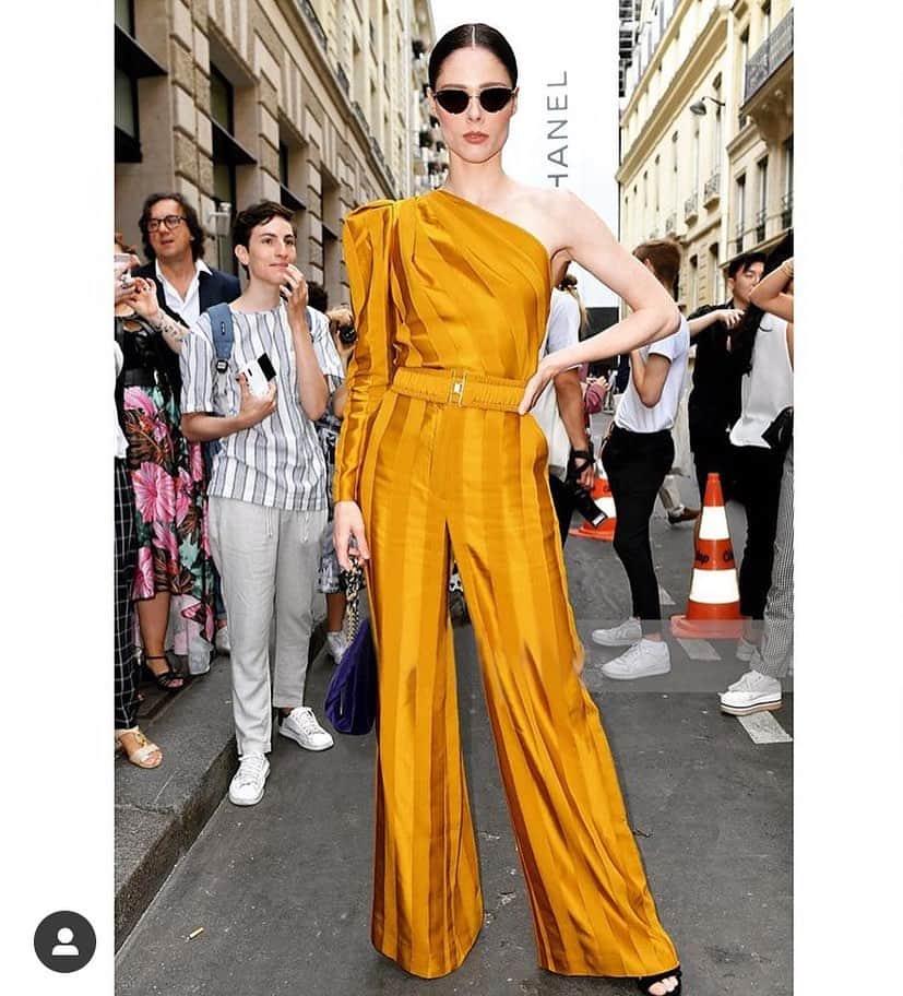 マーティン グラントのインスタグラム：「@cocorocha wearing @martingrantofficial Paris Couture SS20」