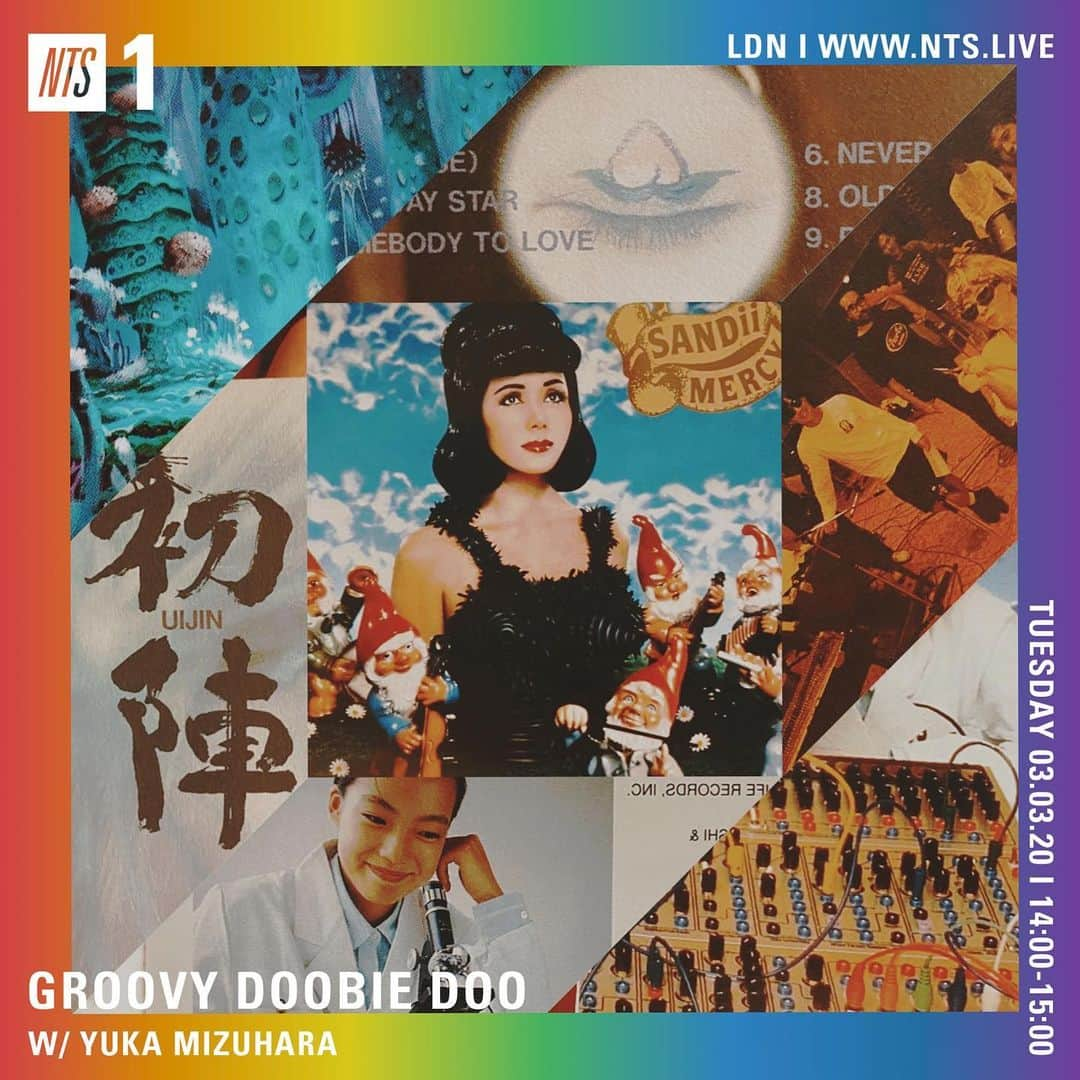 水原佑果さんのインスタグラム写真 - (水原佑果Instagram)「Tune in @nts_radio tmrw⭐️ #groovydoobiedoo! on the air from 3pm(LDN) 📍🗺#sandii #doopees #mariah etc👩‍🎨🎨」3月3日 5時15分 - ashley_yuka