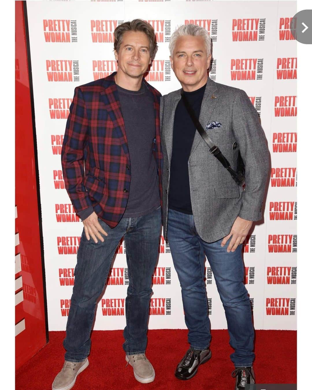 ジョン・バロウマンさんのインスタグラム写真 - (ジョン・バロウマンInstagram)「Last night at the premiere of @prettywomanmusicaluk  @scottmale and I wearing jackets from my men’s collection jb x dobell so easy to throw a jacket on with a sweater and jeans for a casual but smart #redcarpet look. Jb Both Jackets are just £79.99 head over to @dobellclothing also check out my new limited women’s jacket range. . . .  @dobellclothing #jbxdobell #fabulous @thesun」3月3日 17時47分 - johnscotbarrowman