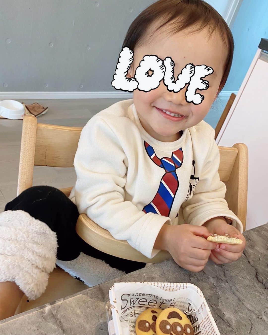 野田彩加さんのインスタグラム写真 - (野田彩加Instagram)「アンパンマンクッキー🍪 👶の笑顔いただきましたー❤️ 喜んで食べてくれてよかったー😍 ぴえんクッキーも🥺❤️❤️❤️ #アンパンマン　#アンパンマンクッキー #ぴえんクッキー　#🍪 #🥺」3月3日 13時27分 - aya.205