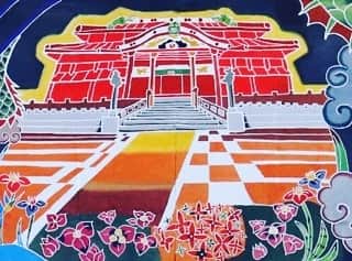 CBCテレビ アナウンス部さんのインスタグラム写真 - (CBCテレビ アナウンス部Instagram)「金曜の📻『宮部和裕のミュージックストライク』での沖縄みやげ話‼️首里城のお隣、首里高校染織デザイン科の皆さんの卒業制作、紅型の巨大作品‼️ 復興への願い🤲と共に、写真を送ってくださり、UP許可をいただきました。ぜひご覧を。  #沖縄 #首里高校 #CBCラジオ」3月3日 15時21分 - cbc.announcer