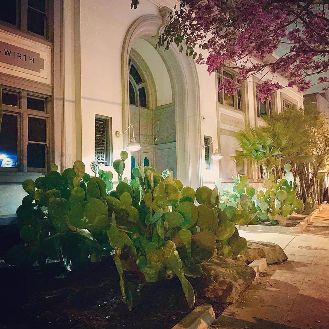 筑間はこべさんのインスタグラム写真 - (筑間はこべInstagram)「Feb 21 .2020  LosAngeles②  お店アート🍃🍂 #artsdistrict  #kreation  #wurstkuche #ワースクーカー #ロスでホットドックといえばワースクーカー #生えてます！ #やっぱり街中がアート #skidrow #ホームレスをカッコよく描いた壁画 #ビール工場外観」3月4日 1時38分 - hakobechikuma