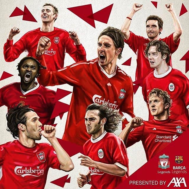 フェルナンド・トーレスのインスタグラム：「Can’t wait to play at Anfield in front of Liverpool supporters again  @thelfcfoundation @liverpoolfc #YNWA」