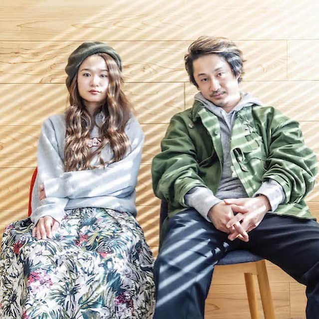 George のインスタグラム：「リアルサウンドにてインタビュー公開されております。 "fumika×George（MOP of HEAD）特別対談　異色の初タッグで両者が感じた音楽の自由さ"  文・取材＝金子厚武 写真＝幡手龍二」
