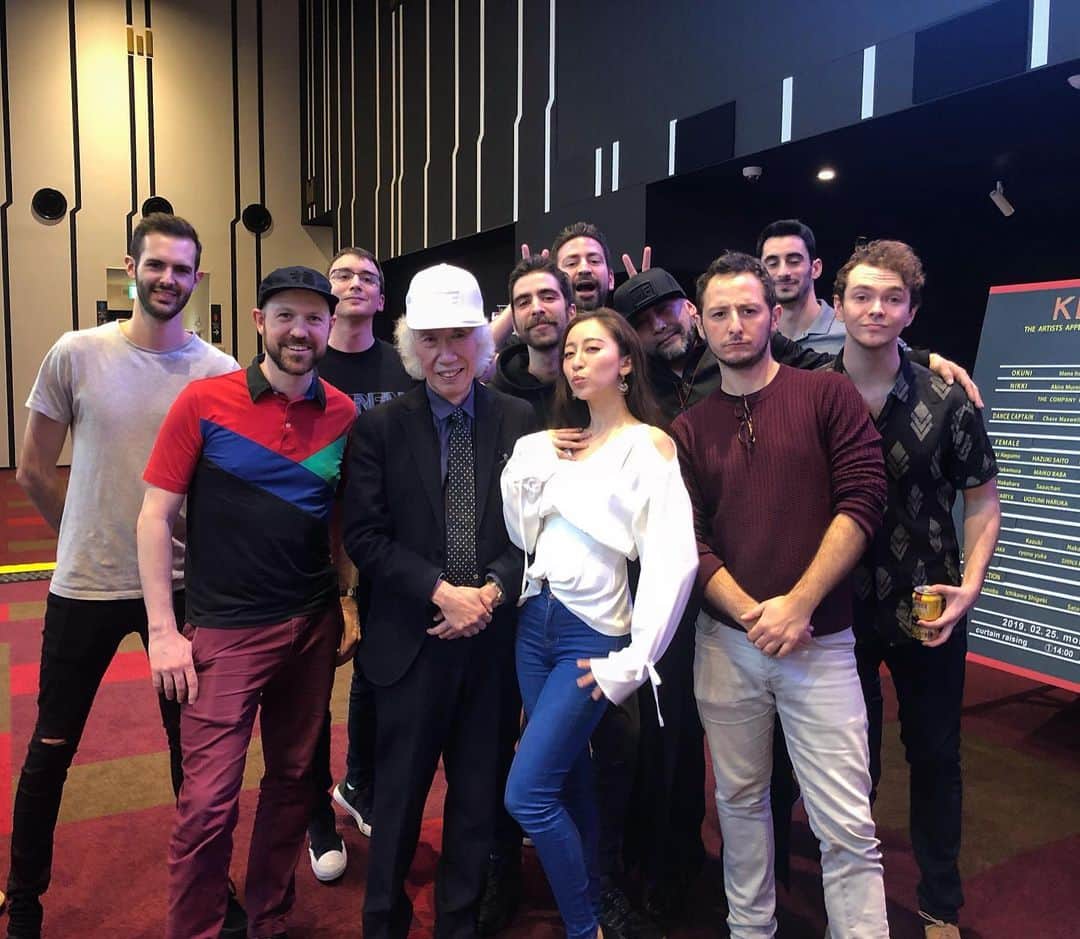 伊東愛のインスタグラム：「What an absolute honor to work with these incredible people. I will never forget the things that I learned from them.  Dream team❤️ 奇跡のような夢のコラボレーション。ドリームチームでした。世界で活躍される皆様とご一緒できたことはまさに私の人生においてミラクルでした！ #ayearago #dream #keren #cooljapanparkosaka」