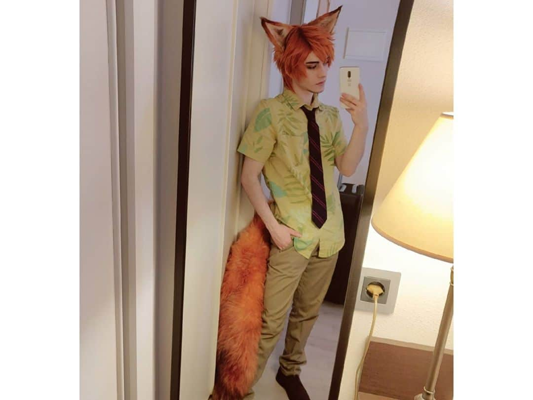 Geheさんのインスタグラム写真 - (GeheInstagram)「🦊💚 #NickWilde #zootopia #cosplay #NickWildeCosplay」3月4日 1時19分 - geheichou