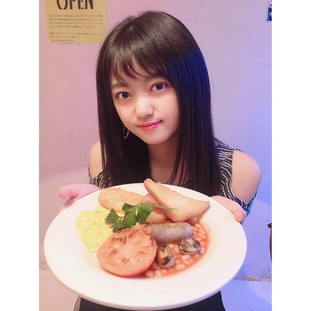 吉川茉優さんのインスタグラム写真 - (吉川茉優Instagram)「イギリスの朝食🇬🇧…mayu.♡ ＊ ＊ ＊ #worldbreakfastallday #表参道 #表参道カフェ #表参道ランチ #原宿 #原宿カフェ #原宿ランチ #朝食 #朝ごはん #イギリス #英国 #uk #カフェ巡り #cafe #店舗によって #メニュー違うらしい #吉祥寺店 #行ってみたい #idol #instagood #instalike」3月4日 11時34分 - mayu_yoshikawa_uug2ki