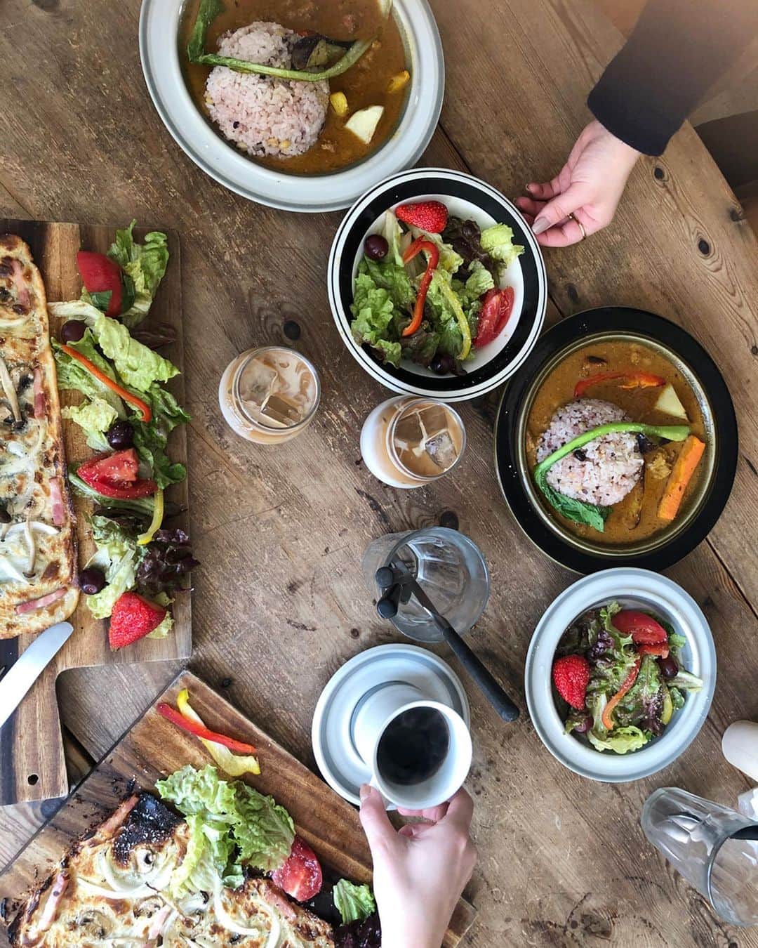 北岡りえのグルメインスタ