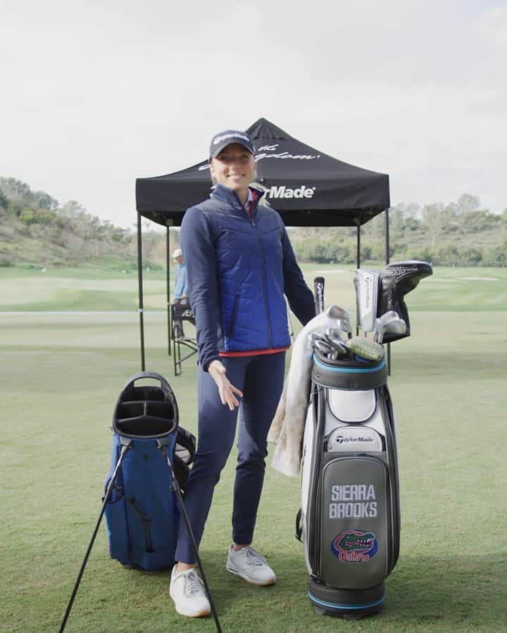 Sierra Brooksのインスタグラム：「So excited to announce that I will be joining #TeamTaylorMade! I have been playing their equipment my entire life and am so proud to become a @taylormadegolf ambassador!」