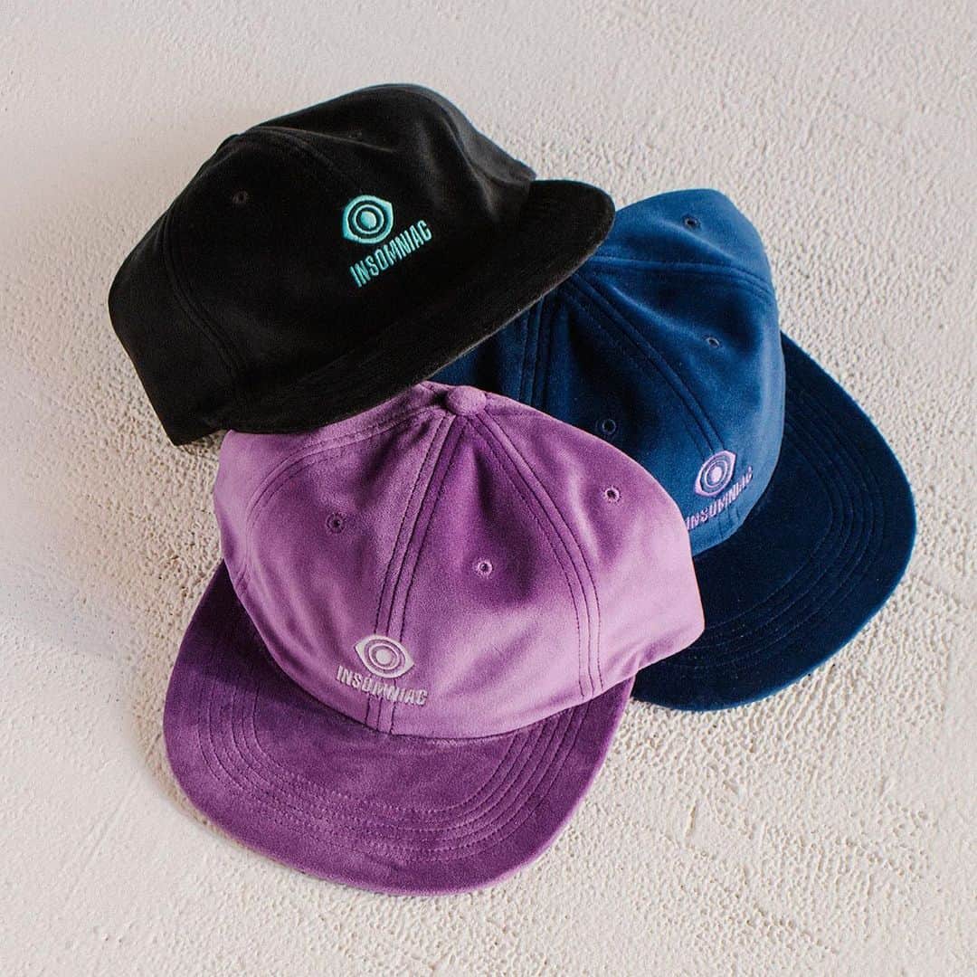 サキャスティックのインスタグラム：「@insomniacltd Velvet Dugout Hat」