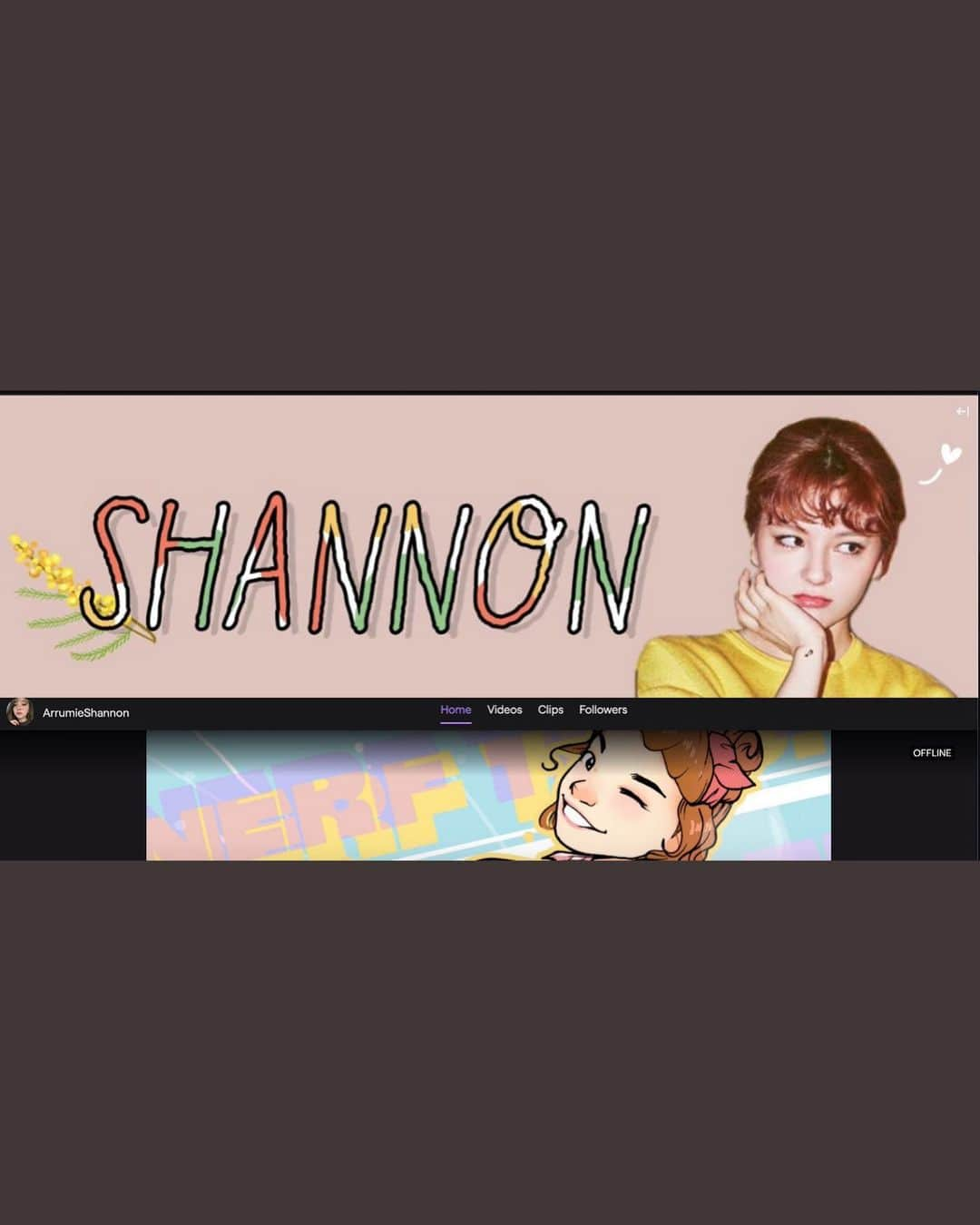 Shannonさんのインスタグラム写真 - (ShannonInstagram)「I have finally made a Twitch account!  Since it will be my first time streaming I am going to be awkward and clumsy please forgive me 🙃 I promise to stream soon and I hope you will enjoy and have fun watching my streams as I will do making them! Can’t wait to see you all soon! 🥰 Twitch channel link is in bio ⬆️」3月4日 5時32分 - shannonarrumwilliams