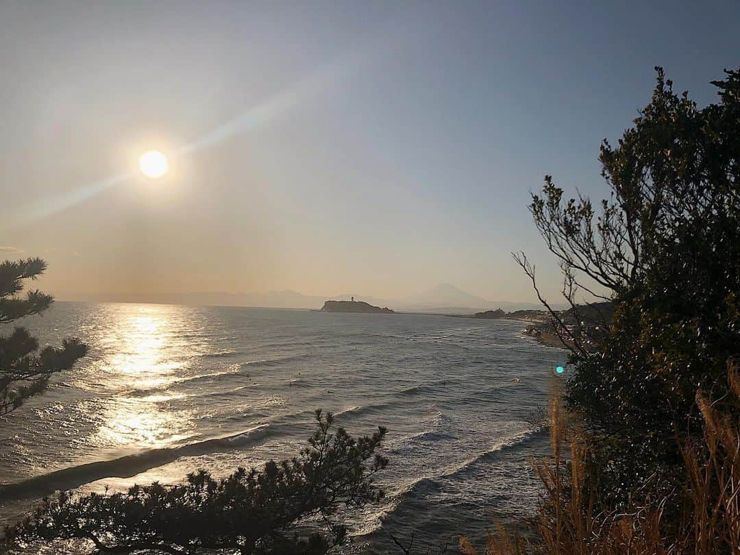 ᴱᴸᵞさんのインスタグラム写真 - (ᴱᴸᵞInstagram)「ㅤㅤㅤㅤㅤㅤㅤㅤㅤㅤㅤㅤㅤ ちょっと前に海行った☀️ 江ノ島と富士山ちらり。 公園でのんびりまったり🐶 こういうお出かけもすきだなぁ〜 . #デート #夫婦 #カップル #海 #鎌倉 #稲村ヶ崎 #江ノ島 #七里ヶ浜 #由比ヶ浜 #富士山」3月4日 21時27分 - diary___ely