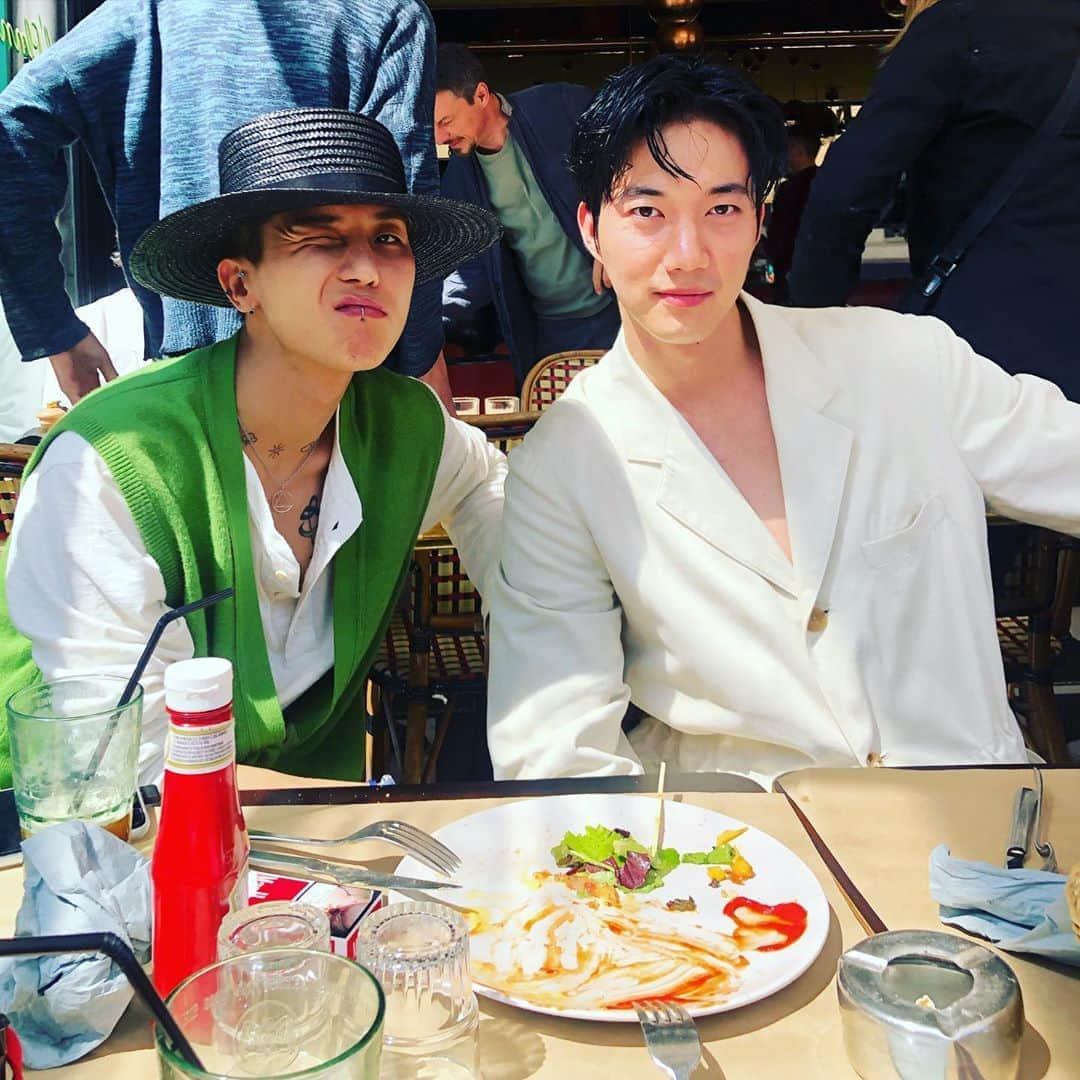 ゴニル（GEONIL）さんのインスタグラム写真 - (ゴニル（GEONIL）Instagram)「🇫🇷with @realllllmino」3月4日 16時21分 - ggeeoonnil