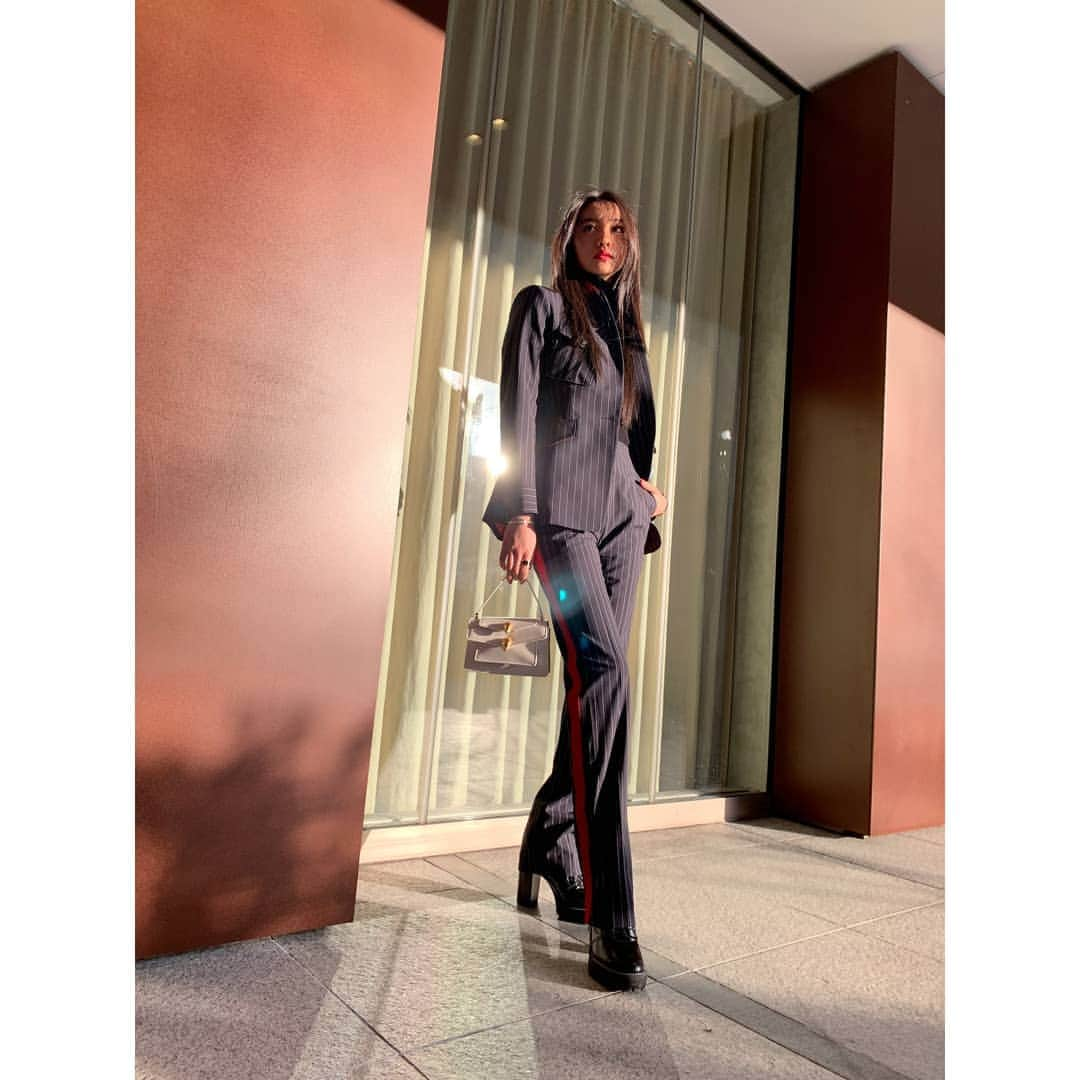 kokiさんのインスタグラム写真 - (kokiInstagram)「Set up suit from @ragandbone 💓  Bag : Alexander Wang X Bvlgari」3月4日 16時54分 - koki