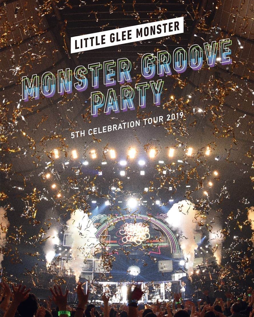 Little Glee Monsterさんのインスタグラム写真 - (Little Glee MonsterInstagram)「.4/8 Release！ ライブ映像作品『Little Glee Monster 5th Celebration Tour 2019 ～MONSTER GROOVE PARTY～』アートワーク&収録詳細発表🎬  今作は、昨年11/3に国立代々木競技場第一体育館で開催されたファイナル公演を全曲ノーカットで収録しています！ 初回生産限定盤Disc.2には2019年から最新アルバムまでのMusic Video集と当日の緊張感溢れるステージ裏の様子や、メンバーインタビューなどを記録したドキュメンタリー「5th Celebration Tour 2019 ～MONSTER GROOVE PARTY～ Behind Scenes」を収録！ どうぞお楽しみに😊」3月4日 17時32分 - littlegleemonster_official