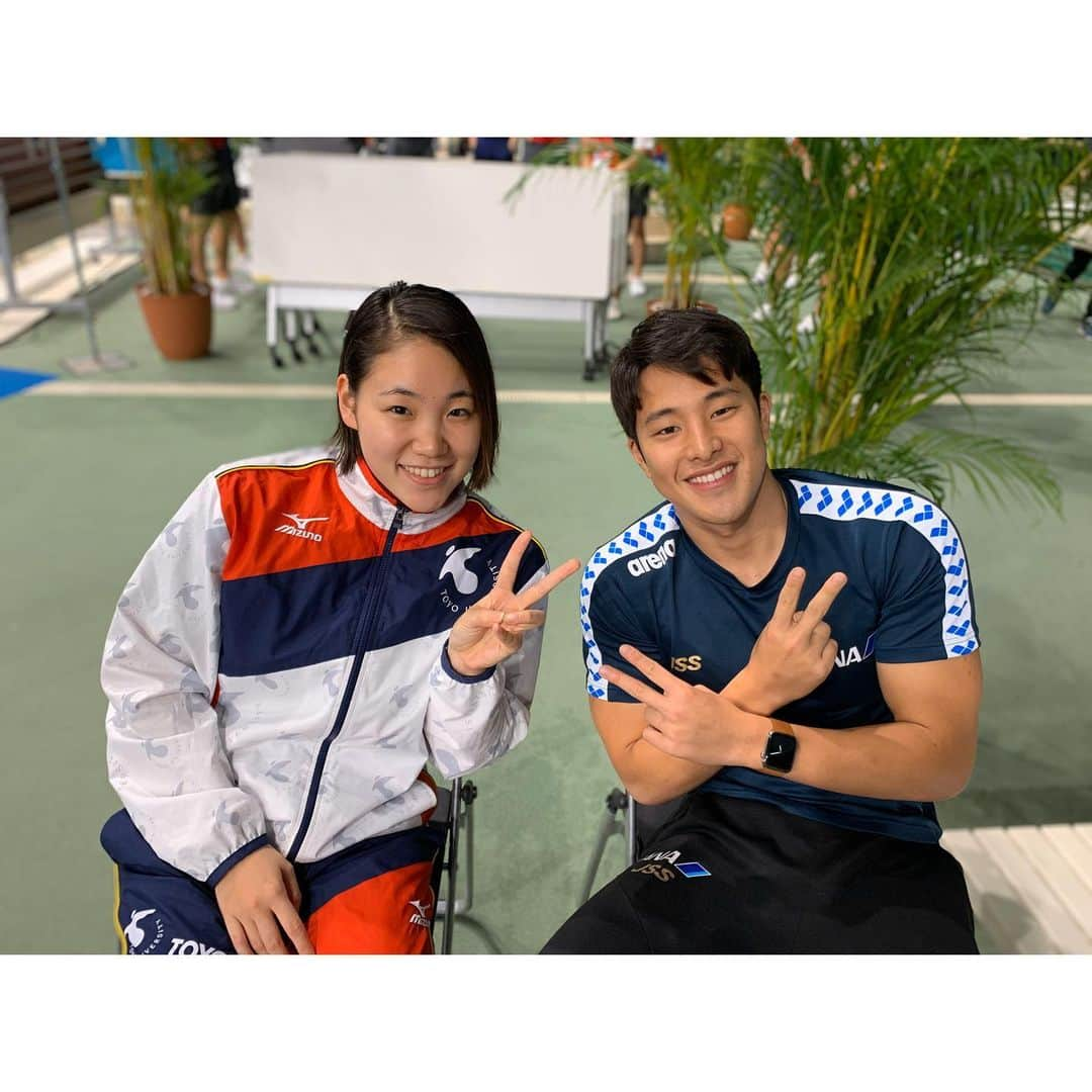 白井璃緒さんのインスタグラム写真 - (白井璃緒Instagram)「日本短水路選手権 女子最優秀選手 #tust #JSS」3月4日 17時48分 - rio_shirai