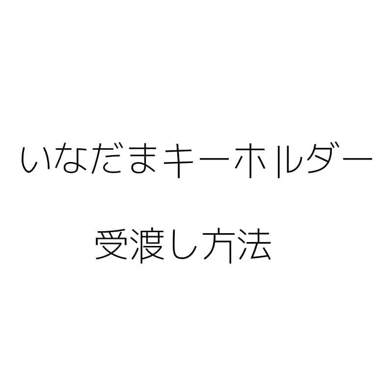 稲田直樹さんのインスタグラム写真 - (稲田直樹Instagram)「先日のインスタライブでのいなだまキーホルダーが当たった方へ。」3月4日 19時09分 - inada1228