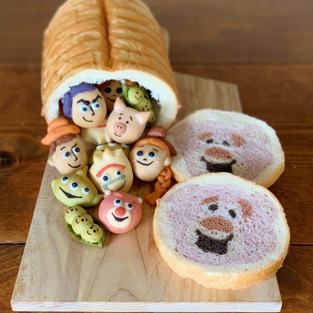 Ranさんのインスタグラム写真 Raninstagram イラストパン トイストーリーのイラストパン Toy Story Bread Kawaii Kawaiifood Artfood Toystory Toy Disney Pixar Pixarplaytime Disneyland Disneysea Waltdisneyworld