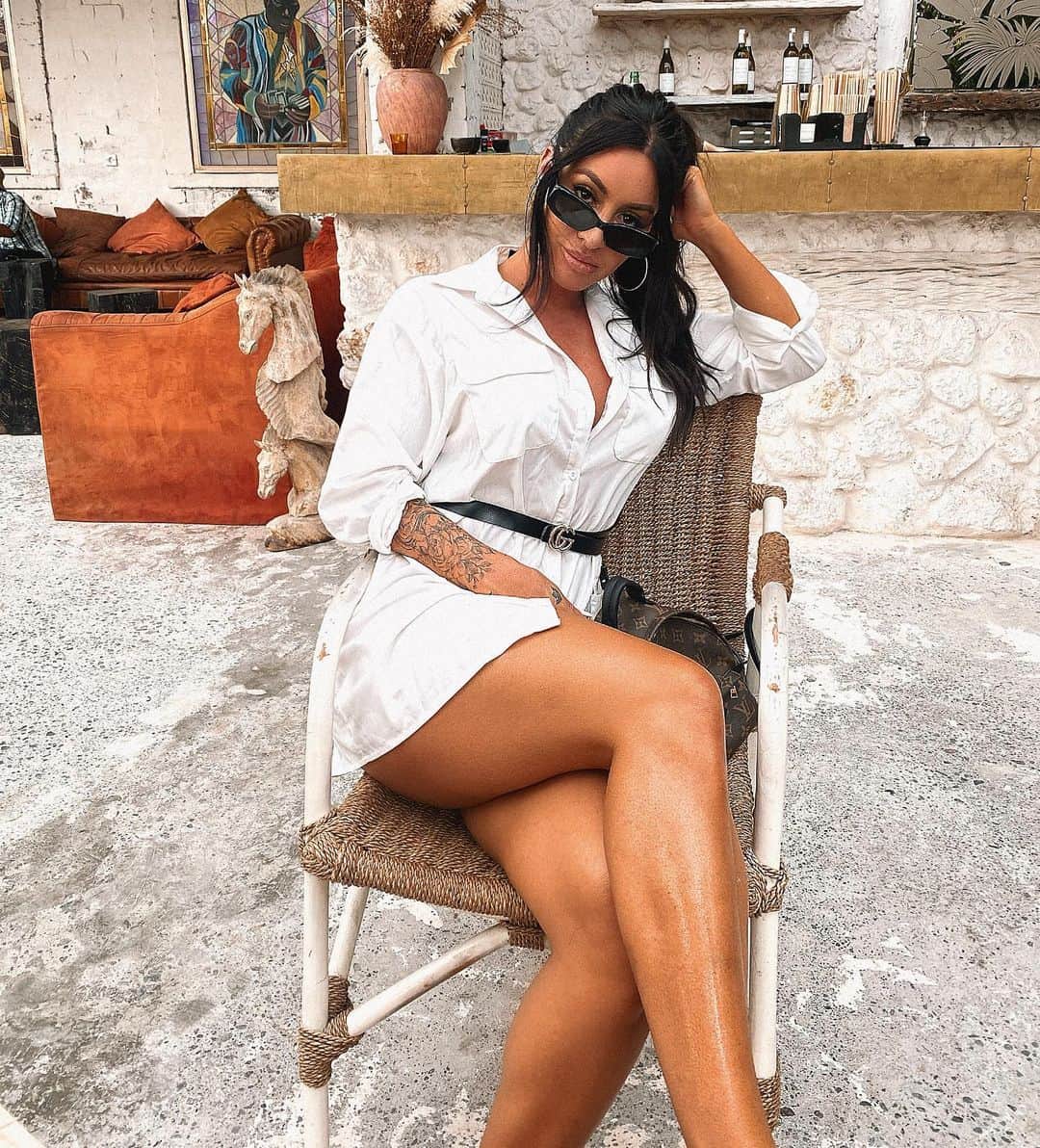 Steph Paccaさんのインスタグラム写真 - (Steph PaccaInstagram)「Normally too hot for clothes in Bali but here we are 😎 @pennylanebali 🤍」3月4日 19時43分 - steph_paccaa