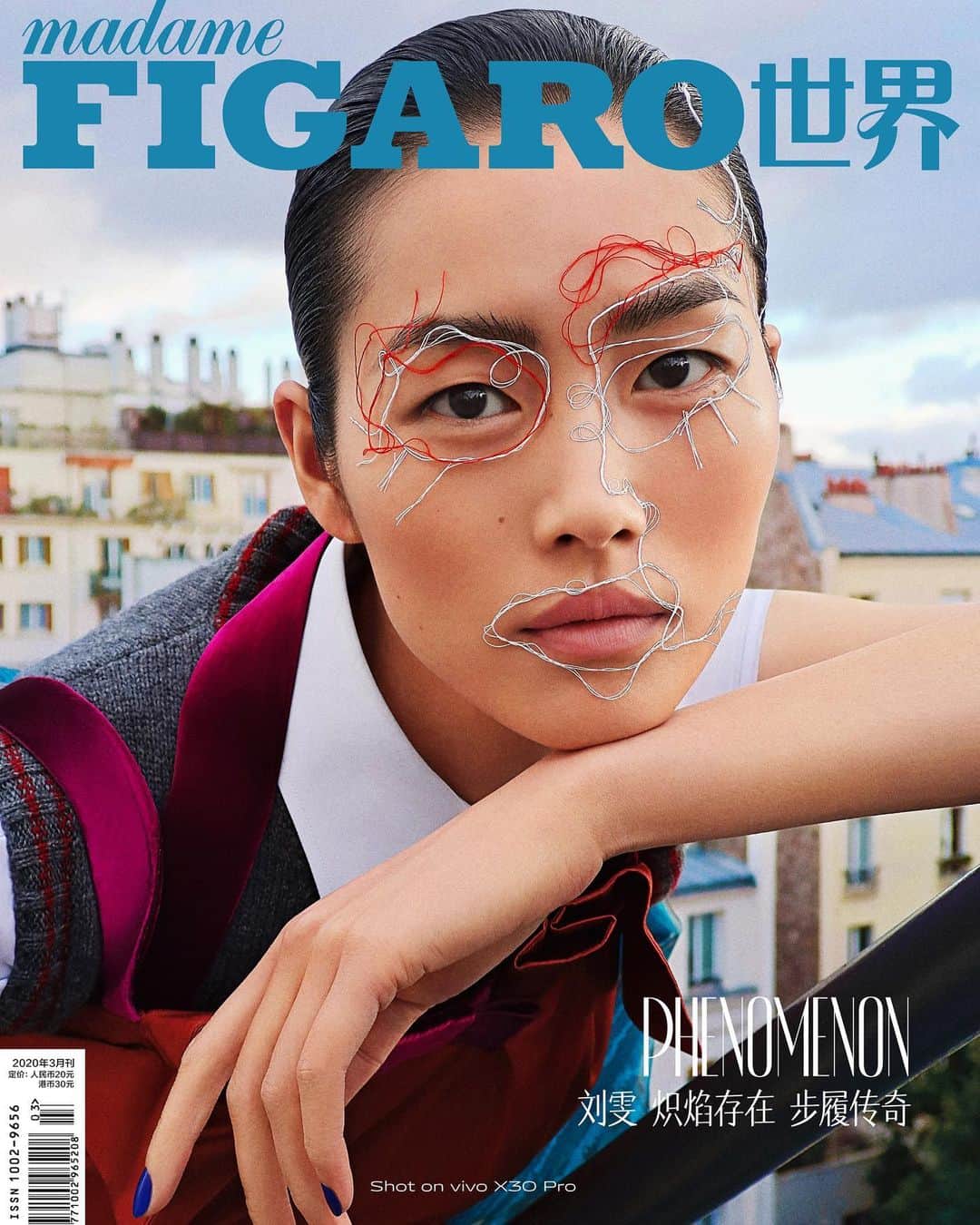 リウ・ウェンのインスタグラム：「A trio of covers for Madame Figaro China by @minruir @yucongyucong @yooyokeongming @lesliethibaud ! ➡️➡️😜 Which one do you like the most?」