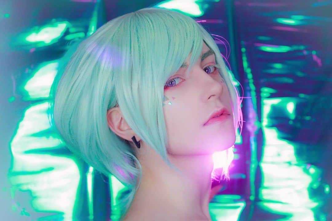 Geheさんのインスタグラム写真 - (GeheInstagram)「mahari yuware, bitch. 🔥 Lio Fotia makeup test because do I want to stuff myself into a skintight pleather outfit? No. (Do... I?) #Promare #LioFotia #Makeup #LioFotiaCosplay」3月5日 2時36分 - geheichou
