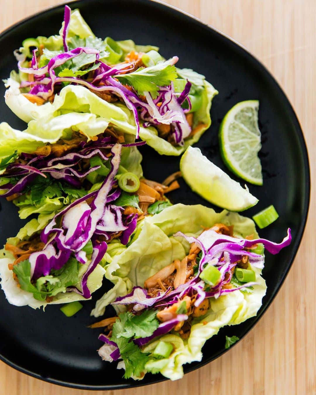 Nicole Mejiaのインスタグラム：「Ok you guys, here’s a peek at part of what we’ve been working on for the past few months!  These are a few of the 50+ recipes dropping in the new @lulyapp for launch!  1. Thai-style jackfruit lettuce wraps 2. Bean & barley soup 3. Tempeh-tomato-lettuce-avocado sandwich (inspired by @wholefoods’ TTLA) 4. Spinach & vegan fea salad with a raspberry vinaigrette (you guys.... 🤤) 5. Crispy French fries 6. Buffalo cauliflower with a vegan ranch dip 7. Honey garlic glazed asparagus 8. Perfect homemade granola 9. Matcha chia pudding with a blackberry compote 10. Salted caramel cups (nut, dairy, and soy-free!) ❓Which one are you most excited to try?  We’ll be adding recipes on a frequent basis with step-by-step photos, detailed directions, and macros. (I want to put exclamation points after every sentence because I’m so dang excited to finally see this all come together!!!)😅 ❗️All recipes and workout content will be available for the monthly subscription rate of 12.99/month 🙏🏼A HUGE “thank you” to the team behind the creation and capture of this project: @noelle_m 👩🏻‍🍳 & @amanda_julca 📸  More deets dropping soon! #lulyapp #livelikeyouloveyourself」