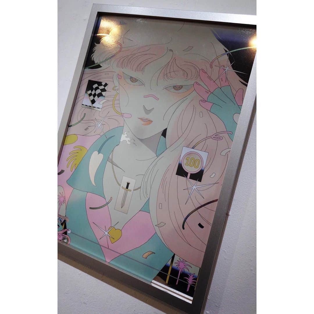 ケリーアンのインスタグラム：「Group Exhibition NEW GRAVITY_water @saitemiss 💖💦 @galerie_lemonde」