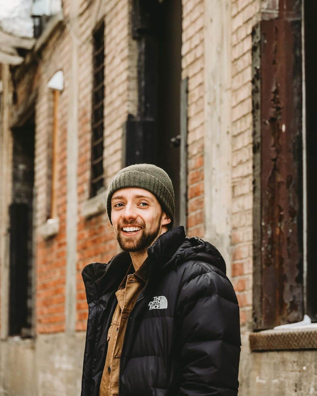 ジャン＝リュック・ベイカーのインスタグラム：「If I was funny, I would have a good Instagram caption 📷: @photographies_rosalieanne  #mtlmoments #mtlphotos #mtl #jeanlucbaker #mtlfashion #mtlstreet #mtlstreetstyle #winter」