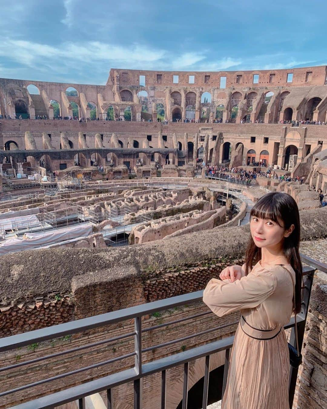 高瀬友規奈さんのインスタグラム写真 - (高瀬友規奈Instagram)「Yukina in ROME🇮🇹 ・ ・ ・ ローマに来たよ。 #rome#italy#colosseo#colosseum」3月5日 8時47分 - yukina_731