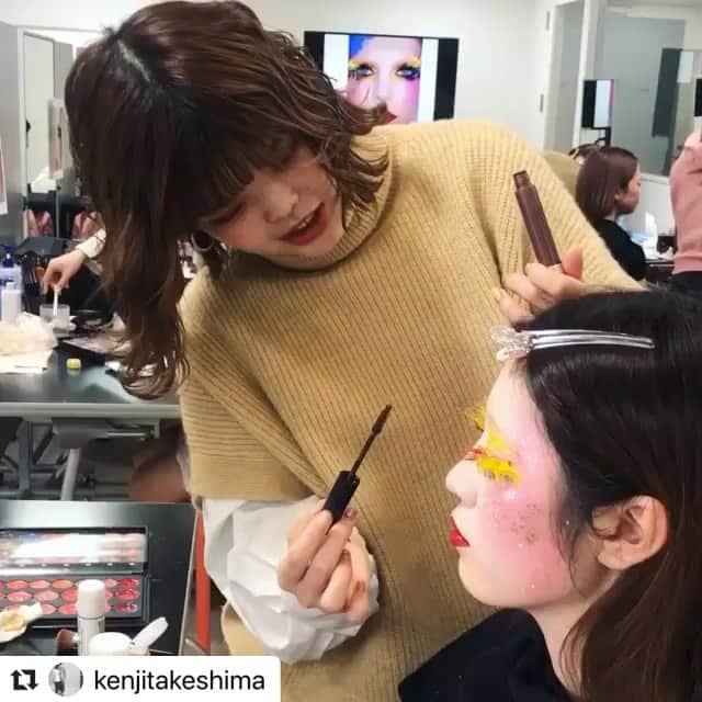 福岡ベルエポック美容専門学校のインスタグラム：「#Repost @kenjitakeshima with @make_repost ・・・ 第3回アーティストセミナー  福岡ベルエポック美容専門学校にて、 3回構成で行った最終回。 毎回出した課題をしっかりこなして良くついてきてくれました。 ありがとうございました。 #makeup#fantasymakeup#スライムメイク  #ベルエポック #福岡ベルエポック美容専門学校 #美容専門学校ベルエポック福岡校 #福岡ベル #ベルスタグラム #おしゃれさんと繋がりたい #美容専門学校 #美容専門学生 #オープンキャンパス #オープンキャンパス2020 #美容学生と繋がりたい #美容学生 #美容学生さんと繋がりたい #美容学生の日常 #スナップ写真 #スナップ #スナップショット #snap #snapshot #instagood #instapic #instalike」