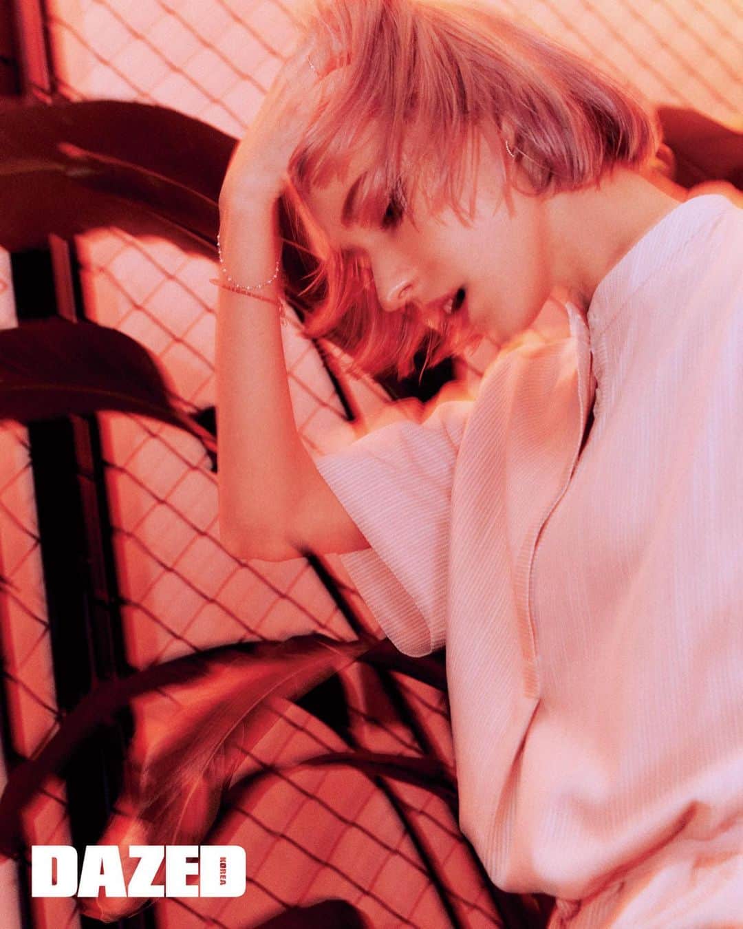 ステファニー・ミチョヴァのインスタグラム：「Little behind the scenes video from our @dazedkorea magazine shoot in Miami 🥰 @budweiser.kr」
