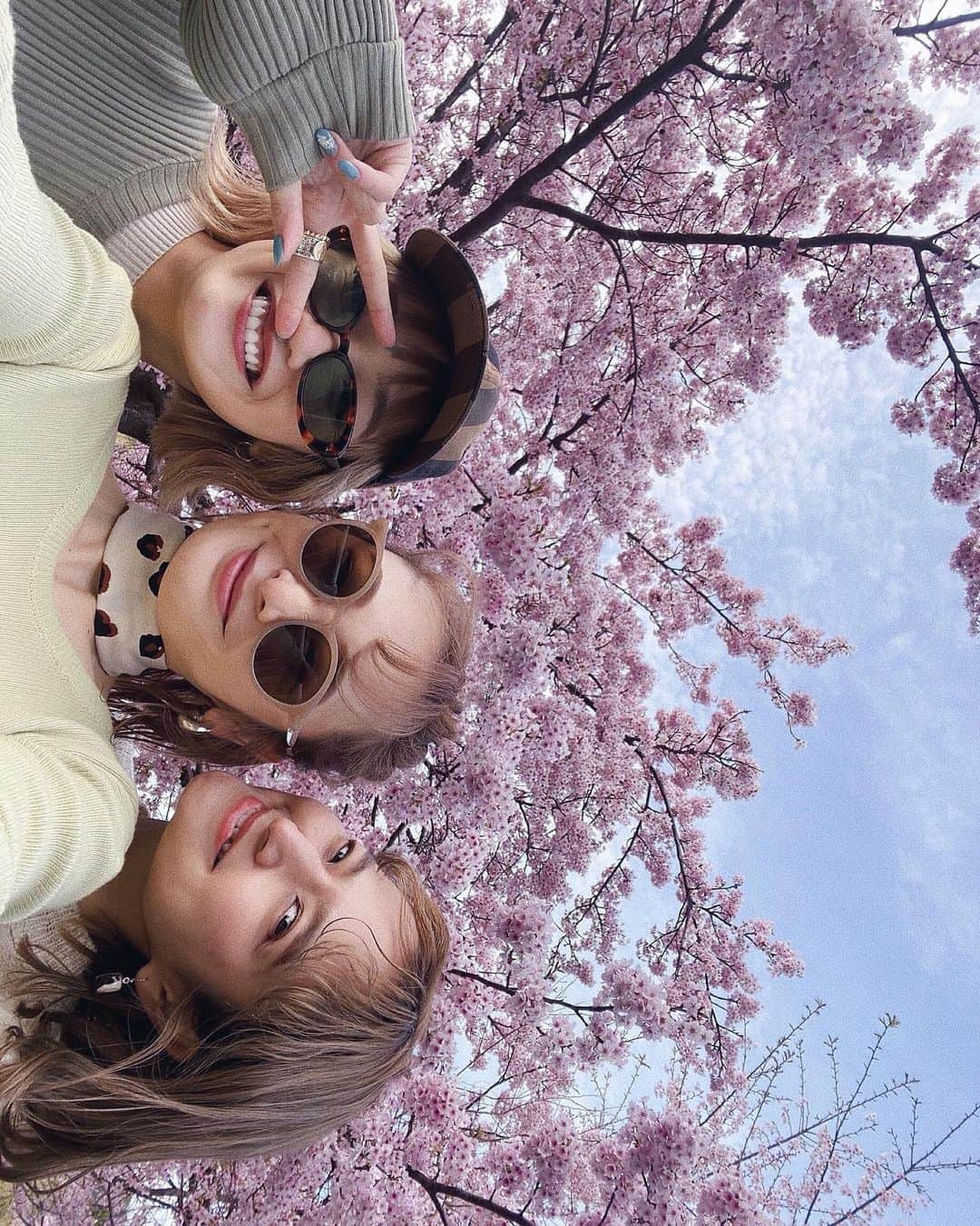 岩渕加恵さんのインスタグラム写真 - (岩渕加恵Instagram)「🌸 🌸 S A K U R A 🌸 🌸 この前の週末の一コマ〜🤳💓 まさか２週連続で桜を見れるとは、、🤭笑 今年もみんなで思い出たくさん作ろうねっ💓🌈 #桜 #ドライブ #休日 #思い出」3月5日 20時36分 - kae0113