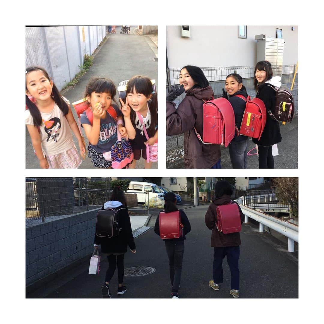 平中克幸のインスタグラム：「. 今年卒業の長女。 . . 小学校入学の時に今の場所に引っ越して 来たので友達いない状態からスタート。 . . それから6年、友達には恵まれいつも 笑いのたえない生活でした笑笑 . . 中学でも同じようにわかり合える 友達つくって欲しいな。」