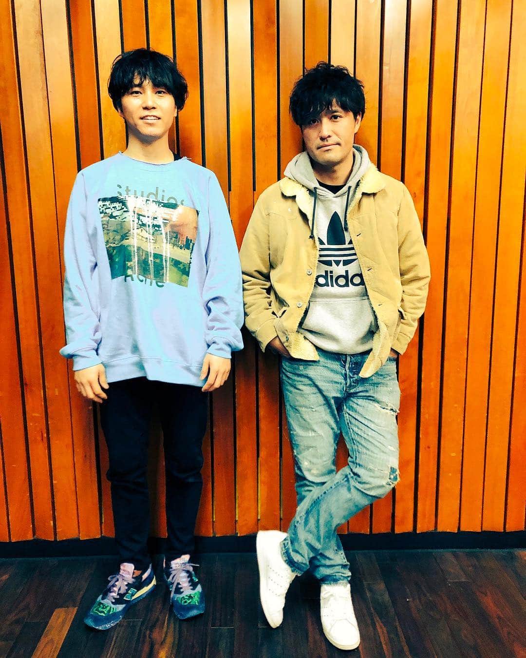 ISEKIのインスタグラム：「おハレルヤー✨  昨日は とある取材で #磯貝サイモン  と一緒でした✌️ 告知をお楽しみに✨」