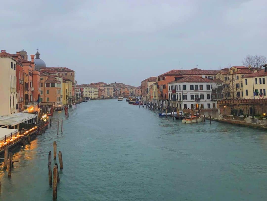 今井利奈さんのインスタグラム写真 - (今井利奈Instagram)「in venezia 🇮🇹 ・ ・ 景色は綺麗だし、イカスミパスタは美味しいし、最高すぎる街でした☺︎ ・ ・ #italy#italia#venezia#venice#gino#nerodiseppia #🇮🇹」3月6日 12時51分 - _rina_imai
